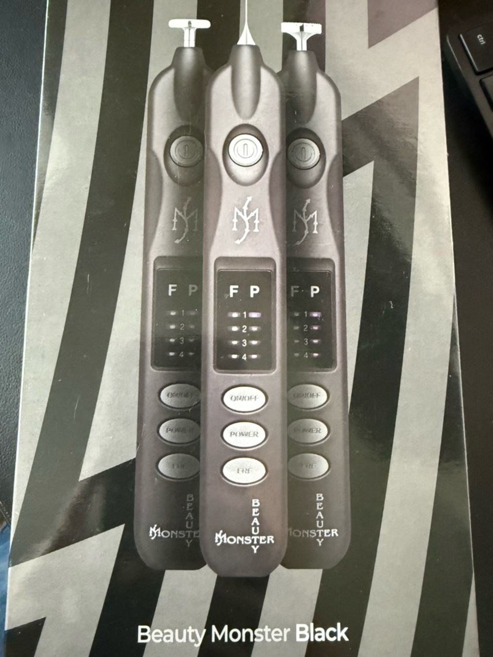 Beauty Monster Black Plasma Pen Facial Device